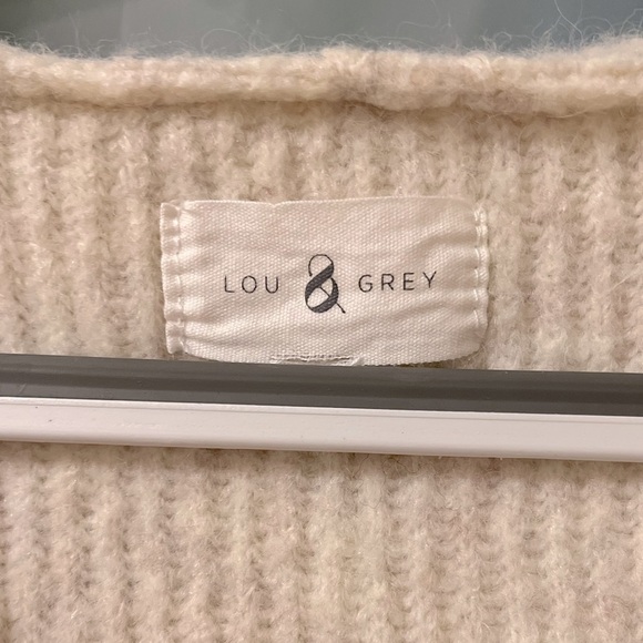 Lou & Grey Ribbed Tunic Sweater Hoodie - Picture 6 of 8